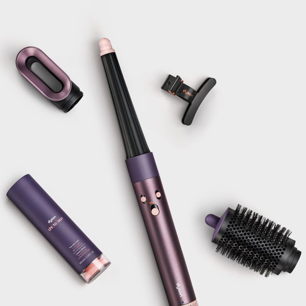 Dyson Airwrap Multi Styler and Dryer Curly Coily in Jasper Plum, , large