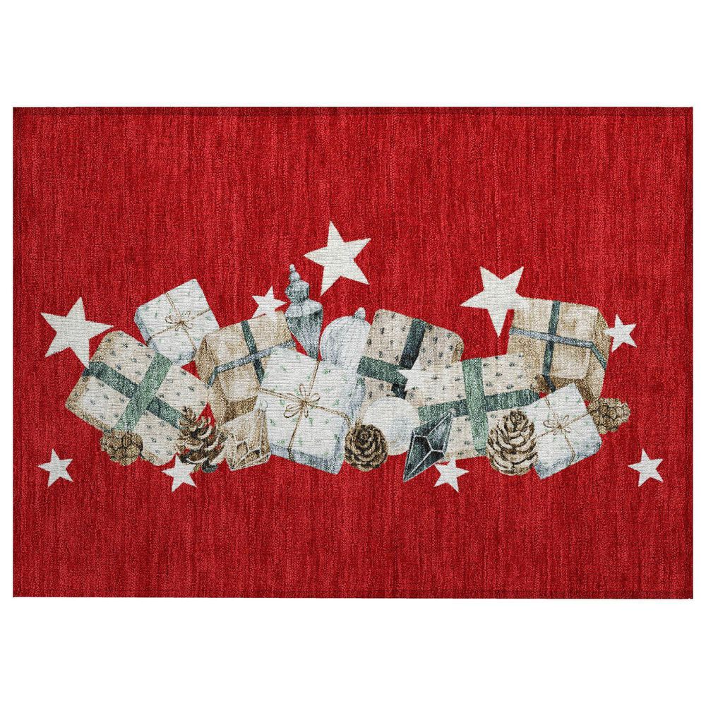Dalyn Rug Company Wonderland WN33 Red 2"6" x 3"10" Area Rug, , large