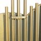 CosmoLiving by Cosmopolitan 27" x 39" Wall Mirror in Polished Gold, , large