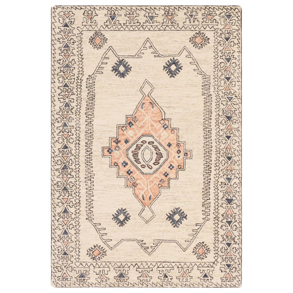 Surya Urfa URF-2302 2" x 3" Peach, Camel and Gray Area Rug, , large