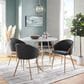 LumiSource Claire Accent Chair in Grey, , large