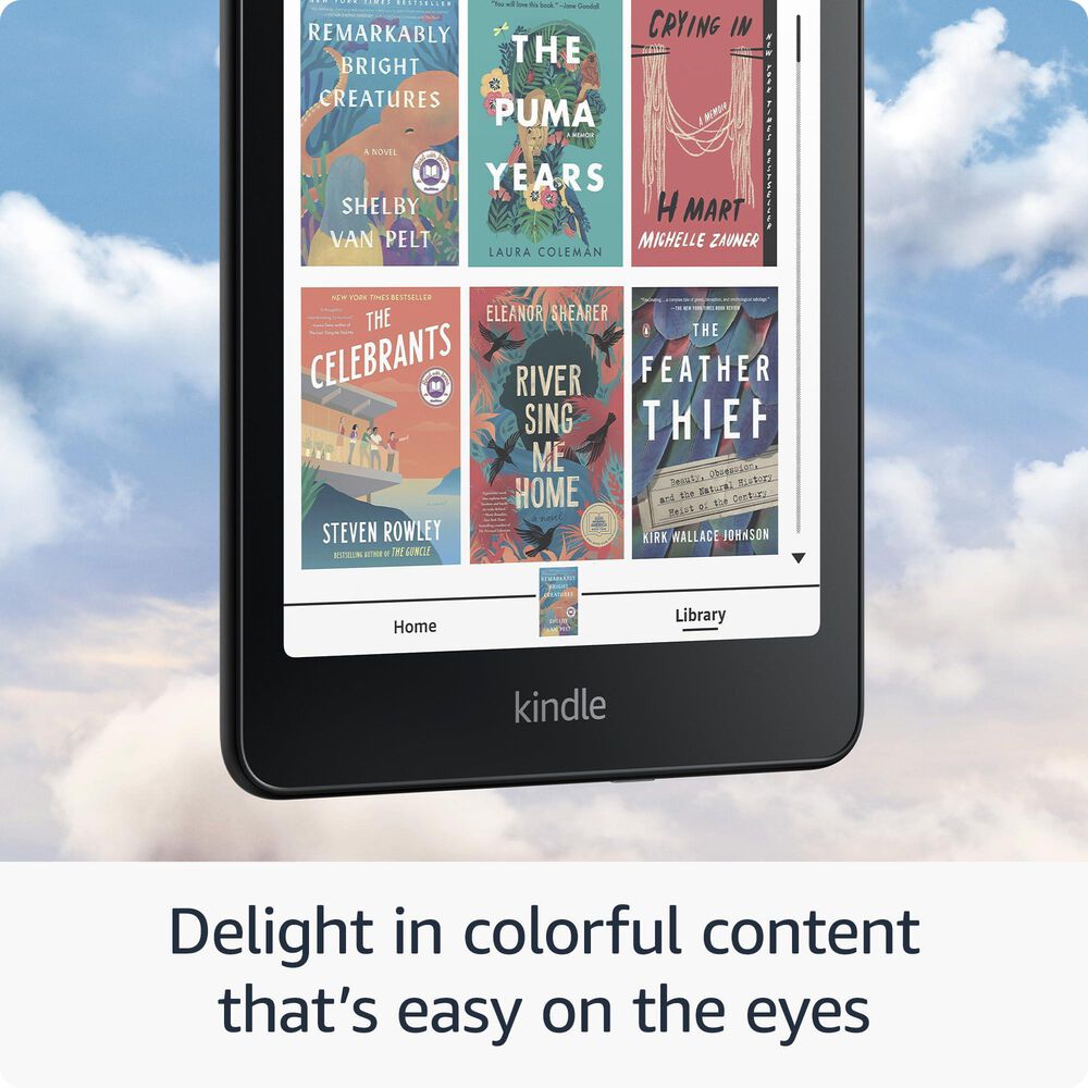 Amazon Kindle Colorsoft Signature Edition E-reader 7&quot; 32GB in Metallic Black | Wi-Fi, , large