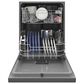 GE Appliances 24" Built-In Integrated Handle Dishwasher with Front Control and 52 dBA in Stainless Steel, , large