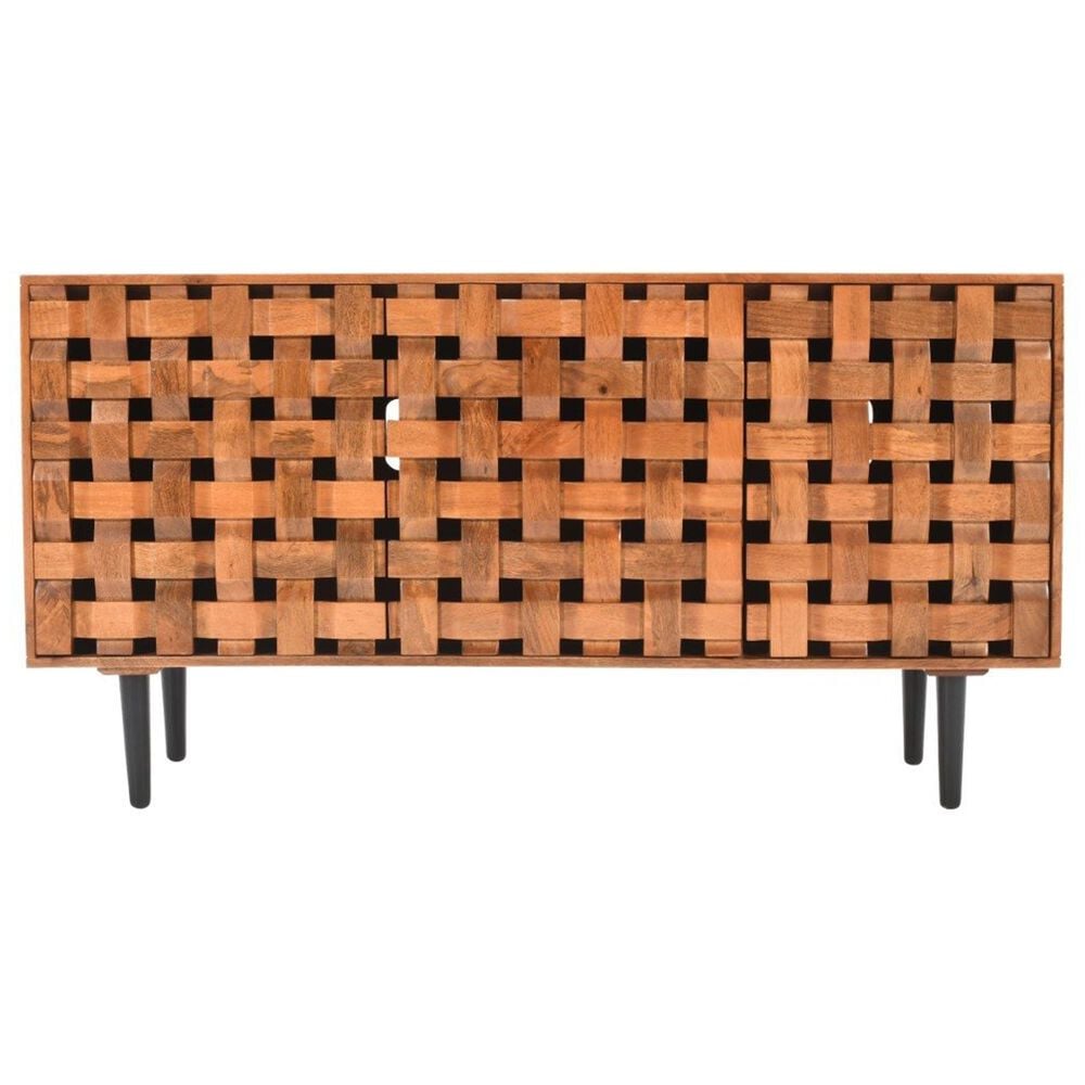 37B Trent 60&quot; Accent Cabinet in Brown, , large
