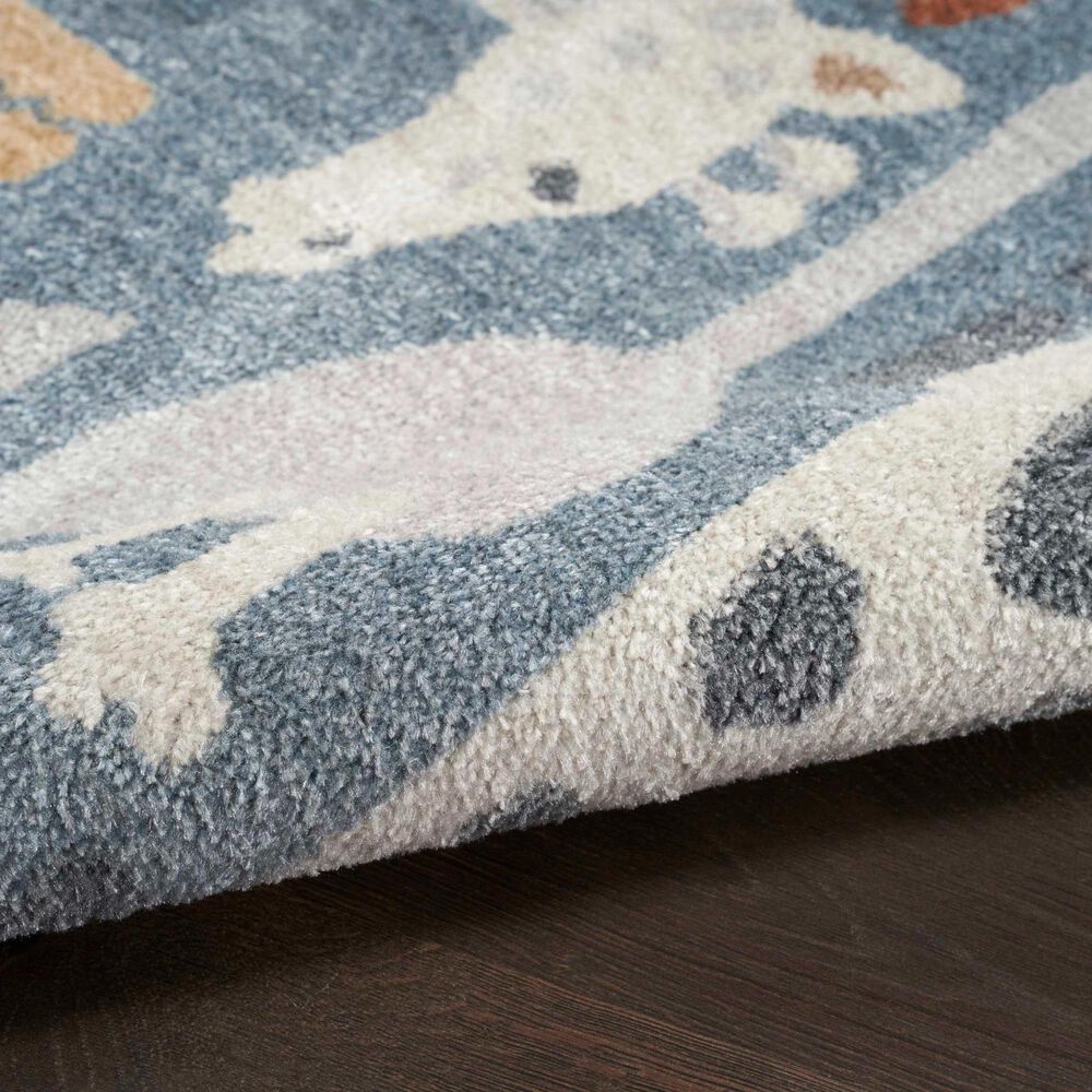 Nourison Astra Machine Washable 3&#39;3&quot; x 5&#39; Multicolor Kids Rug, , large
