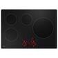 GE Profile 2-Piece Kitchen Package with Stainless Steel 30" Built-In Double Wall Oven and Black 30" Built-In Induction Cooktop, , large