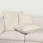 Classic Home Carters 22" Square Throw Pillow in Ivory, , large