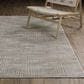 Oriental Weavers Mallory Grey and Gold 3"3" x 5" Area Rug, , large