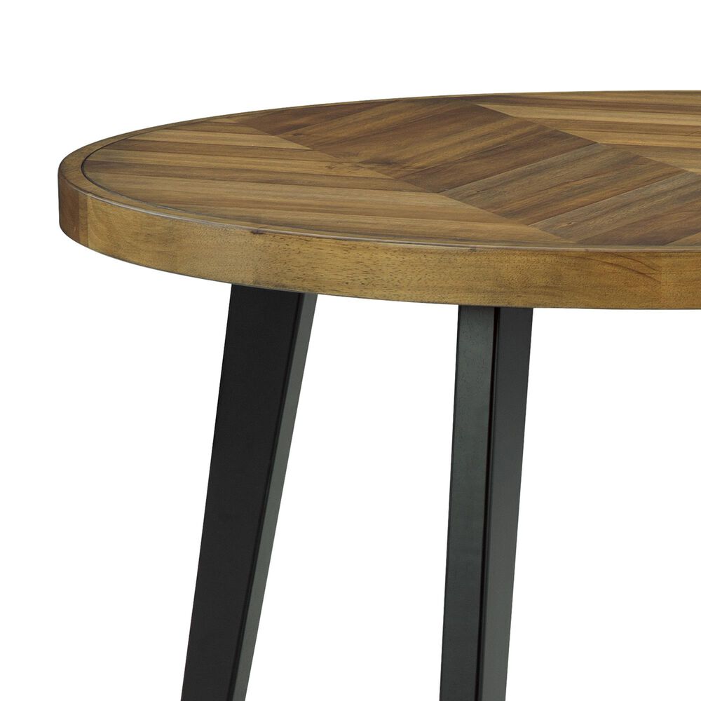 Ashley Blondon 5-Piece Round Dining Set in Brown and Black, , large