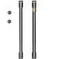 Cafe Handle and Knob Kit for Single Wall Oven in Brushed Black, , large