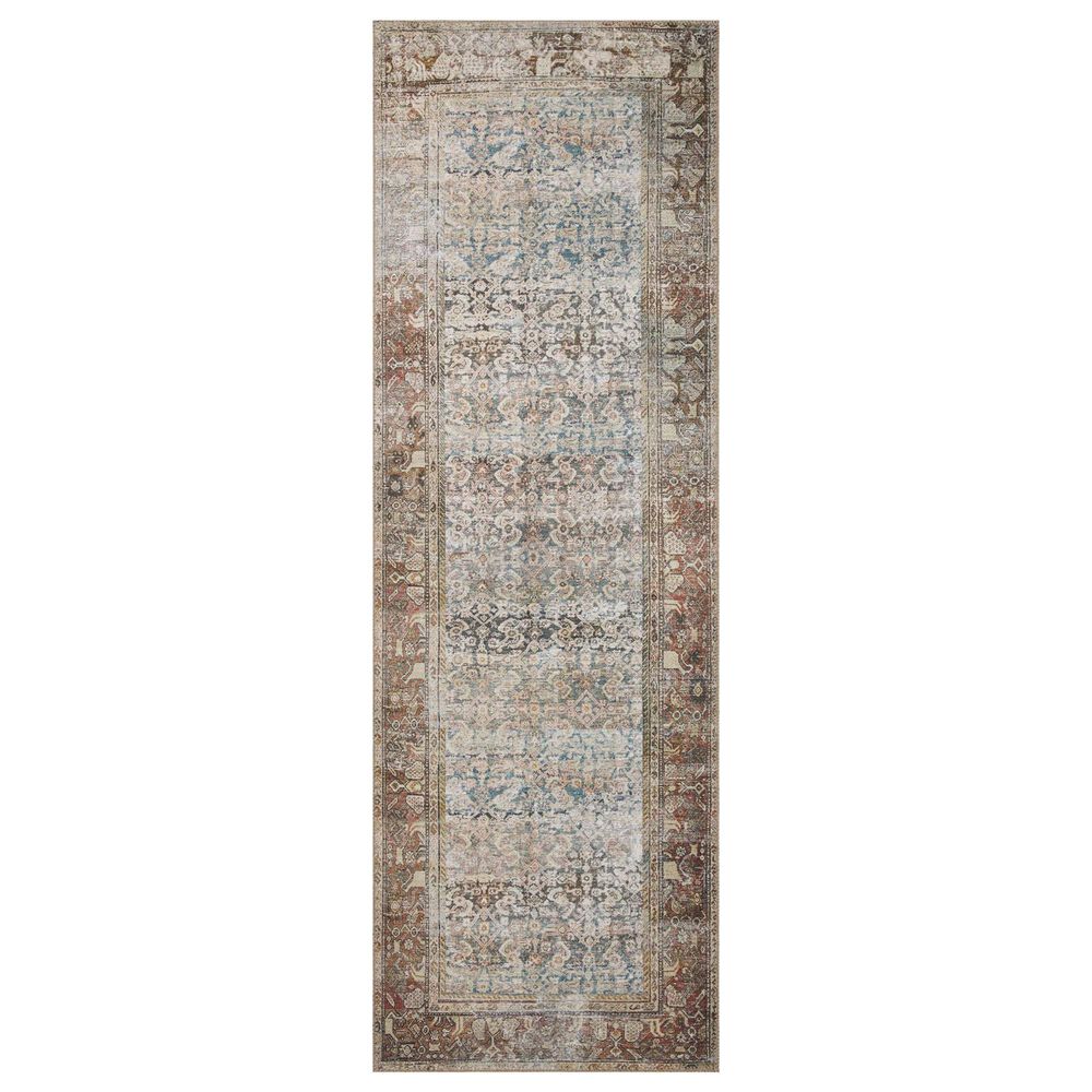 Amber Lewis x Loloi Georgie 2"6" x 7"6" Multicolor and Spice Runner, , large
