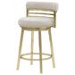 Armen Living Santorini Counter Stool in Gold, , large