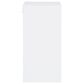 Linon Home Decor Galli 2-Shelf Bookcase in White, , large