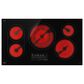 LG 36" Electric Cooktop with UltraHeat in Black, , large