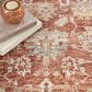 Nourison Sahar SHR02 9"3" x 12"7" Rust Area Rug, , large