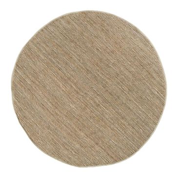 Surya Continental COT-1931 8" Round Camel Area Rug, , large