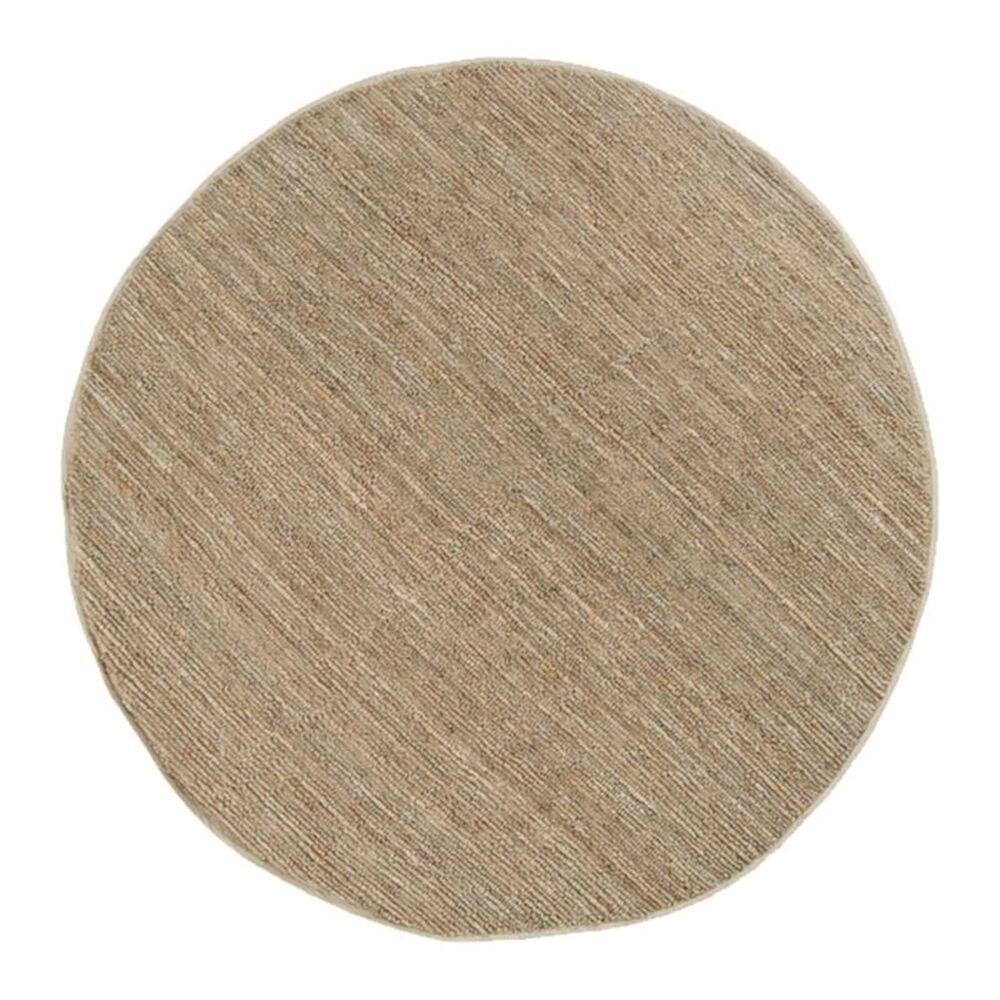 Surya Continental COT-1931 8" Round Camel Area Rug, , large