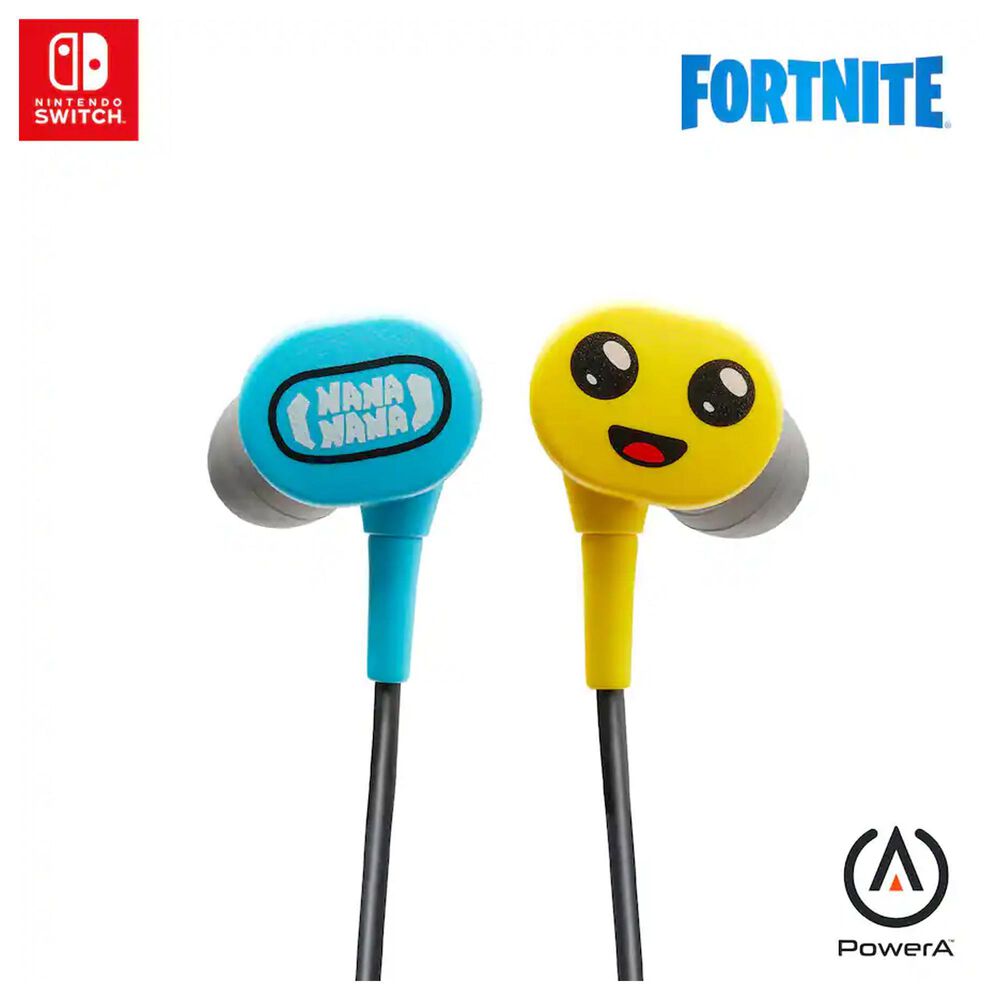 PowerA Wired Earbuds for Nintendo Switch - Peely Fortnite, , large