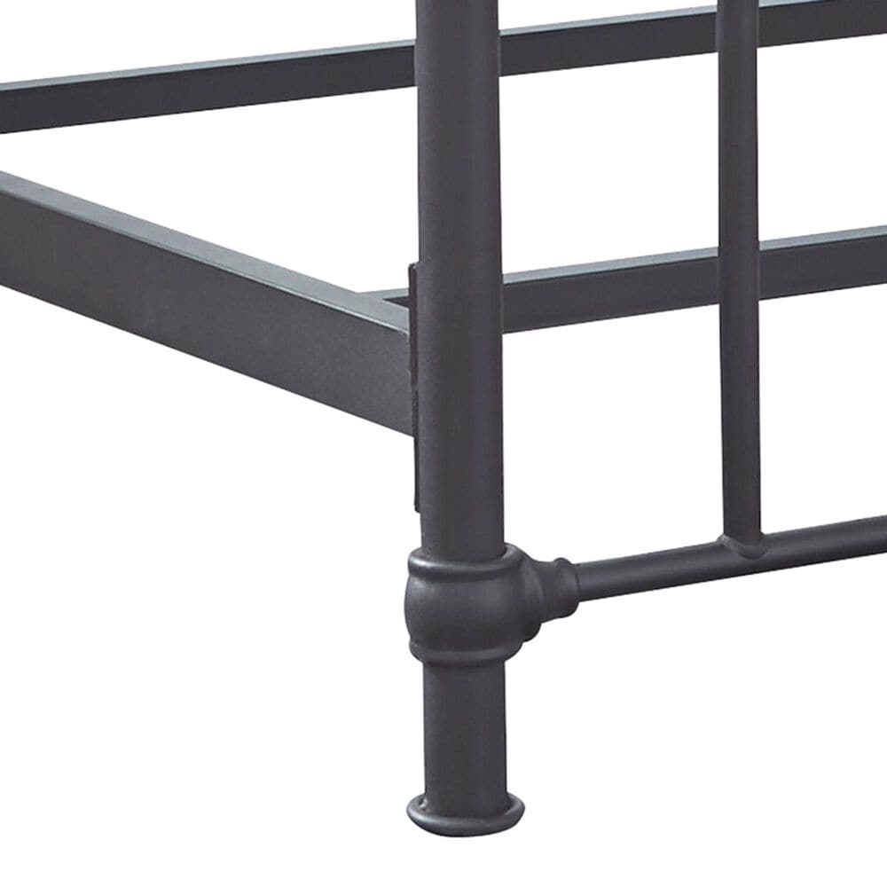 Ashley Nashburg Queen Slat Metal Bed in Black, , large