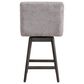 Armen Living Elias Swivel Counter Stool in Gray Oak, , large