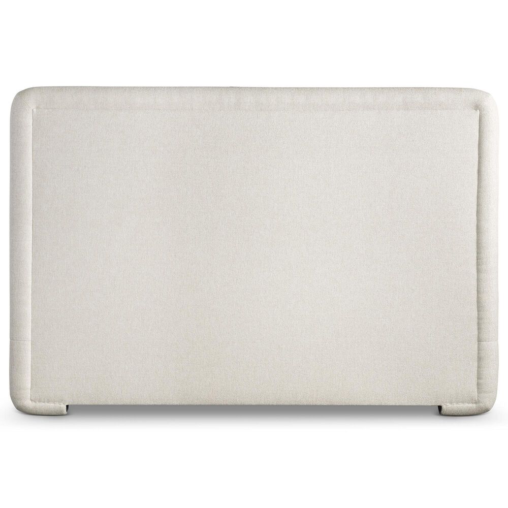 Bernhardt Antibes 5-Piece King Upholstered Panel Bedroom Set in Roz with USB Ports, , large