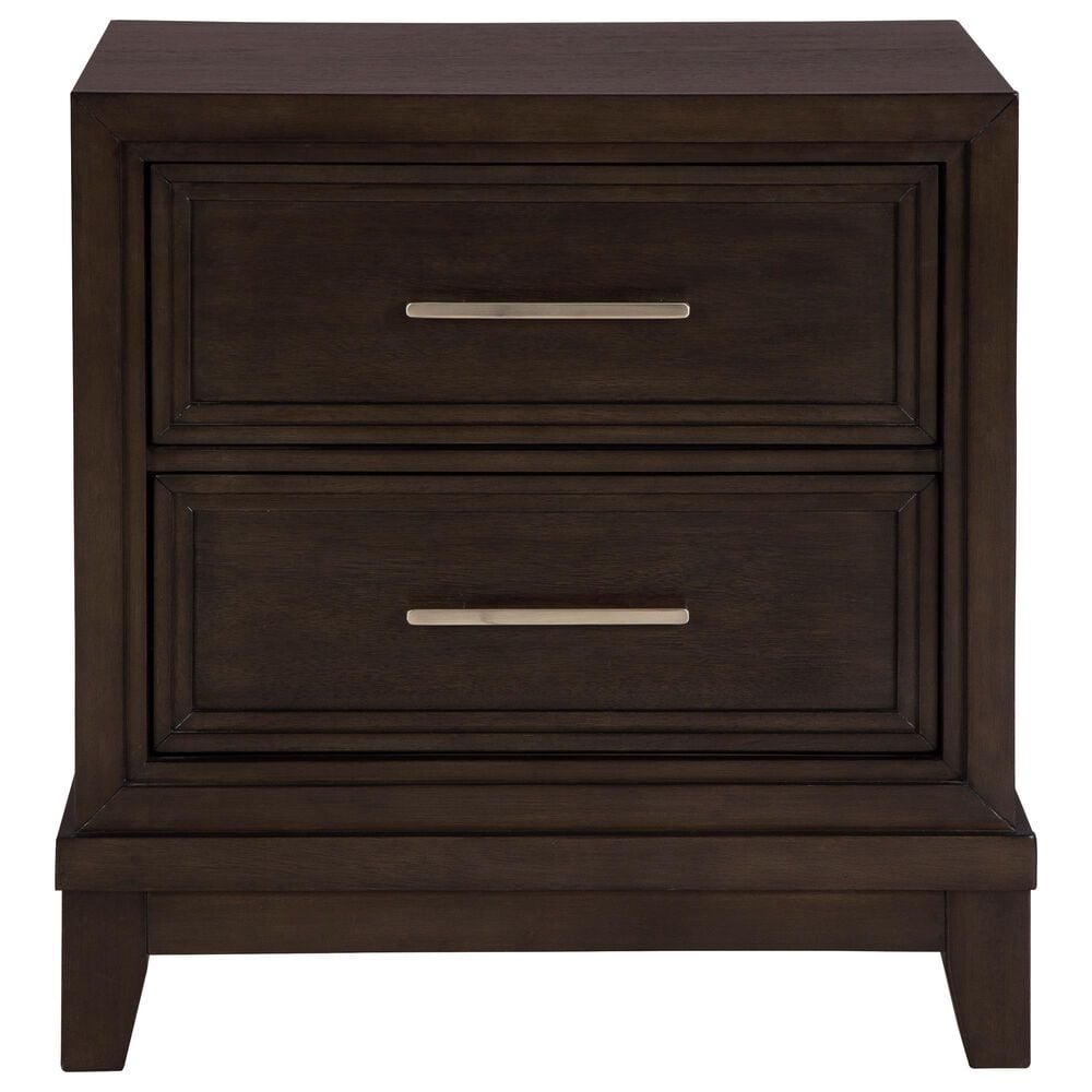 Ashley Neymorton 4-Piece Queen Bedroom Set in Dark Grayish Brown, , large