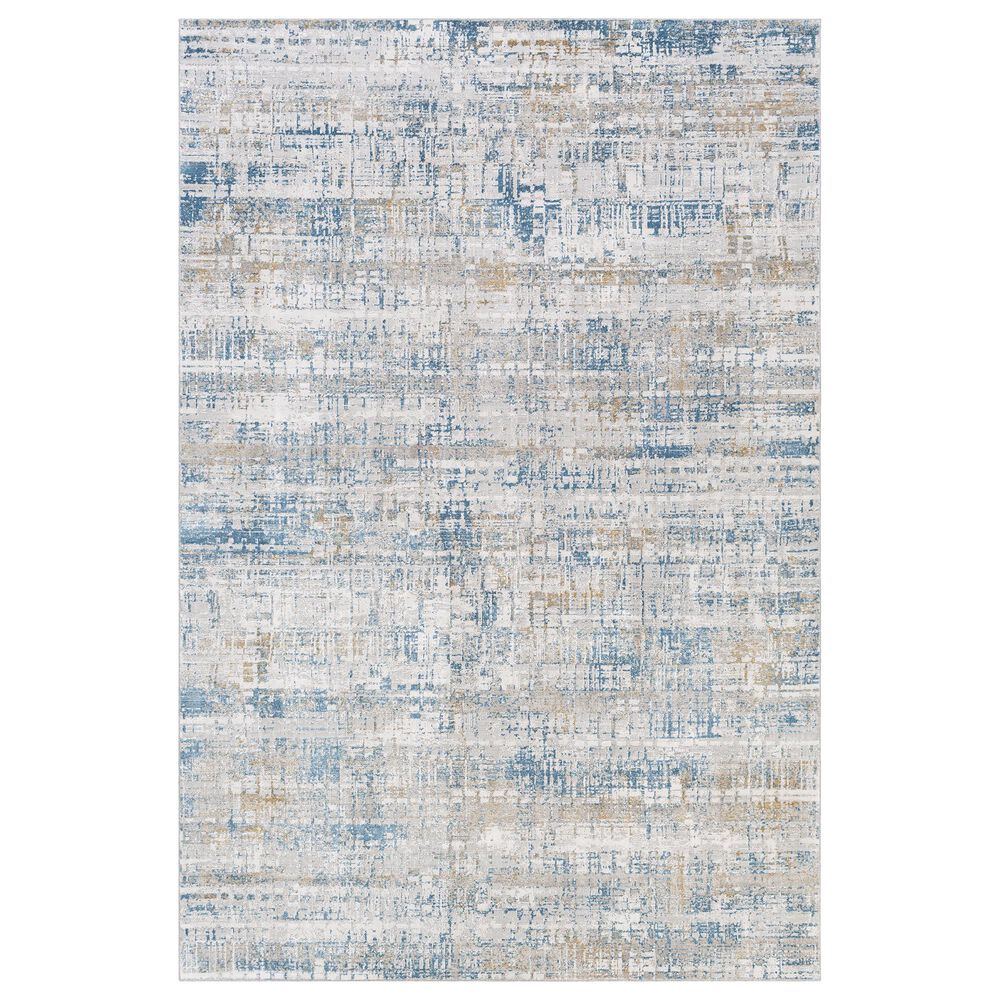 Surya Carmel 10" x 14" Camel, Mustard and Aqua Area Rug, , large