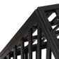 HOMLUX 55" Heavy Duty Dog Cage Pet Crate with Roof and Window on Roof in Black, , large