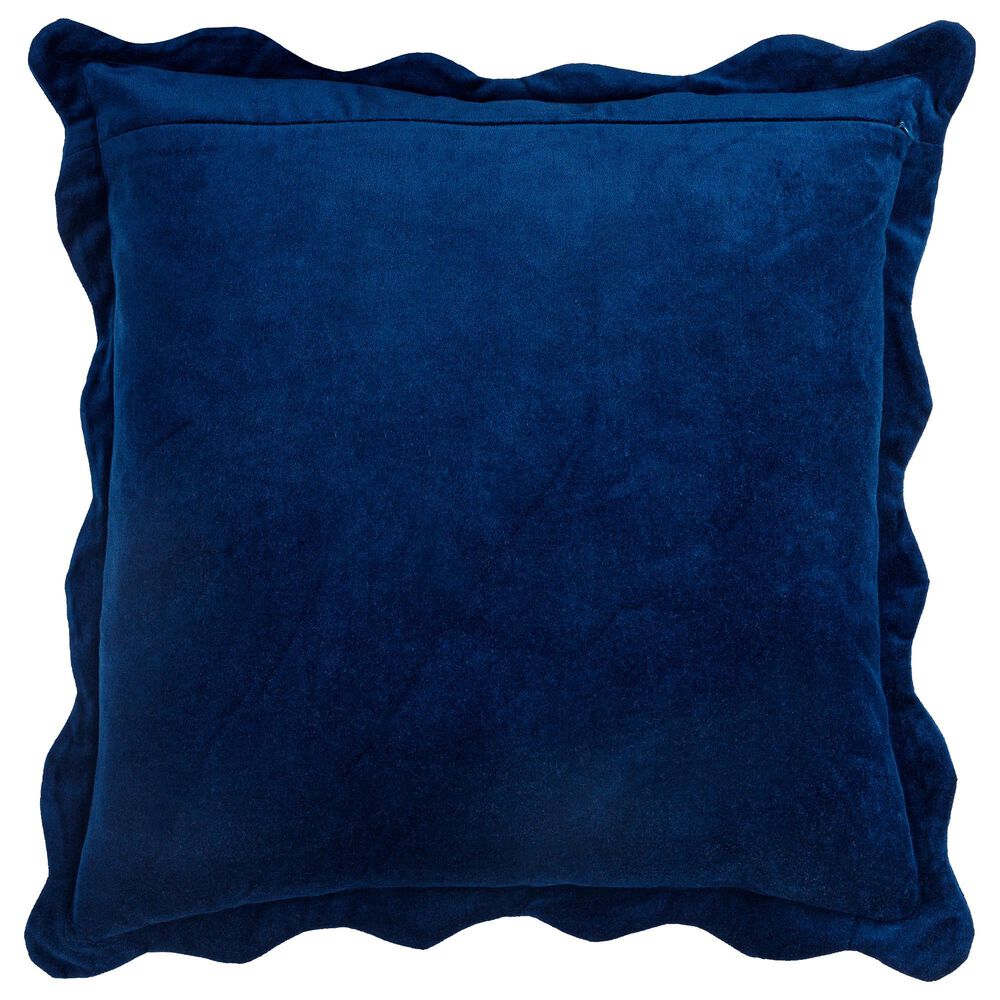 Surya Effervescent 20" Square Throw Pillow in Blue, , large