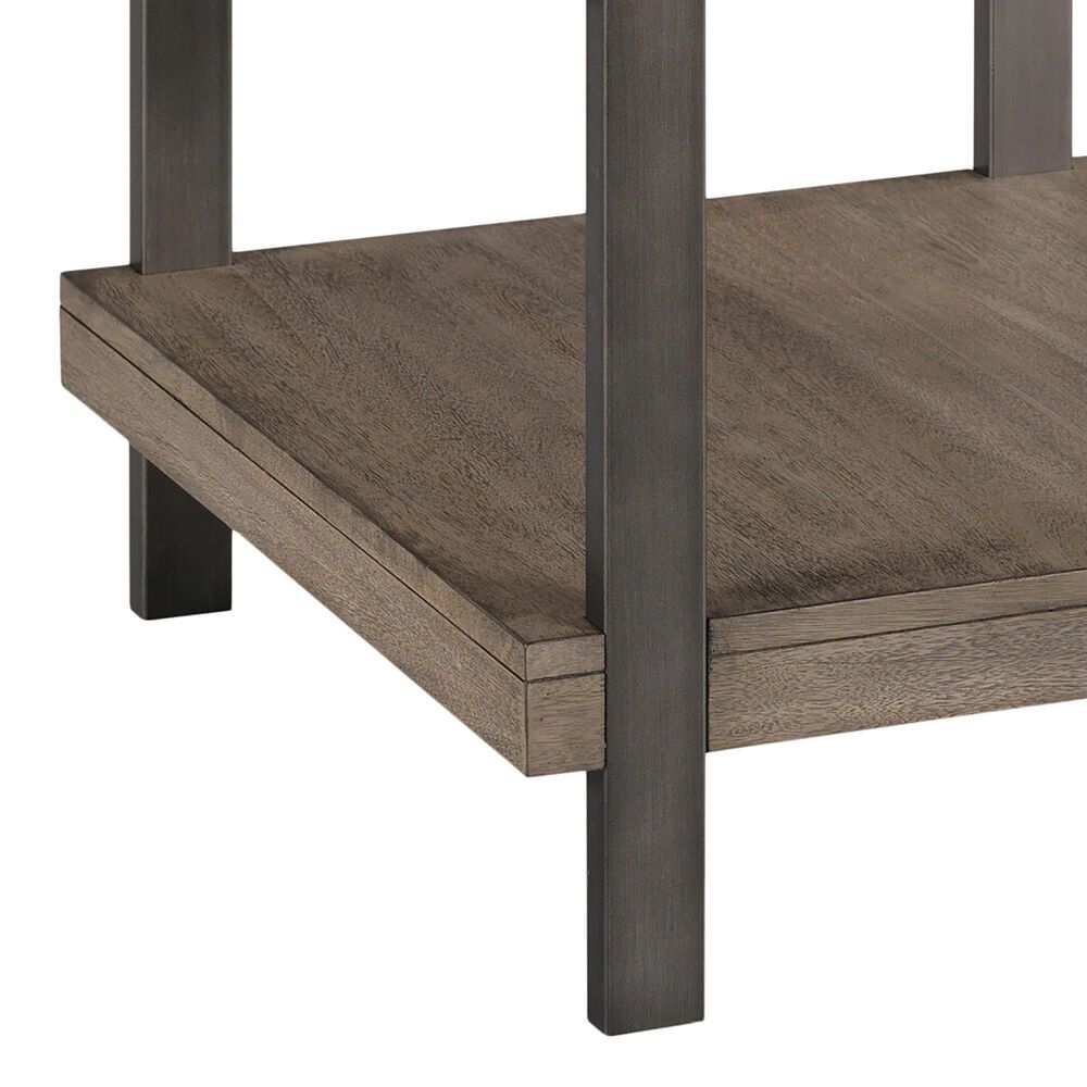 American Drew Sandler Drawer End Table in Colt Gray, , large