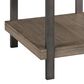 American Drew Sandler Drawer End Table in Colt Gray, , large