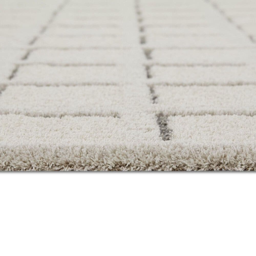 Balta Rugs Sherman 5&#39;3&quot; x 7&#39; Cream Area Rug, , large