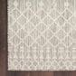 Nourison Positano Southwestern Light Grey 7" x 10" Indoor/Outdoor Area Rug, , large