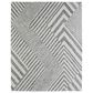 Feizy Wallace WAL8A42F Gray 5" x 8" Area Rug, , large