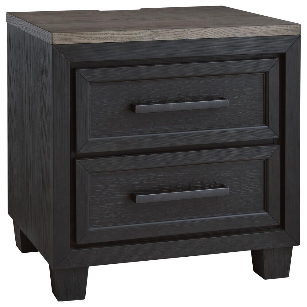 Millenium Foyland 5-Piece Queen Bedroom Set in Black and Brown, , large