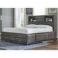 Ashley Caitbrook Cal King Storage Bed in Gray, , large