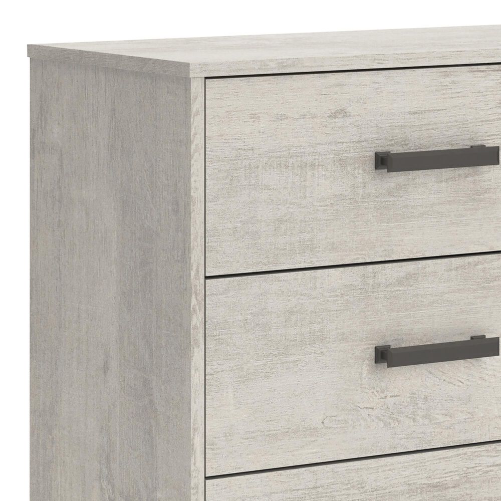 Ashley Shawburn 6-Drawer Dresser in Light Gray, , large