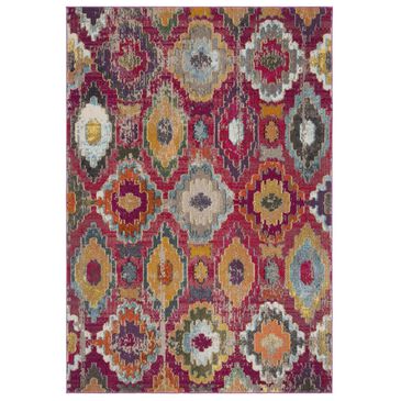 Safavieh Monaco MNC265Q 5"1" x 7"7" Red and Blue Area Rug, , large