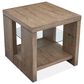 Nicolette Home Conway Rectangular End Table in Spiced Brown, , large