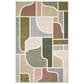 Oriental Weavers Tisdell Green and Multicolor 6"7" x 9"4" Area Rug, , large