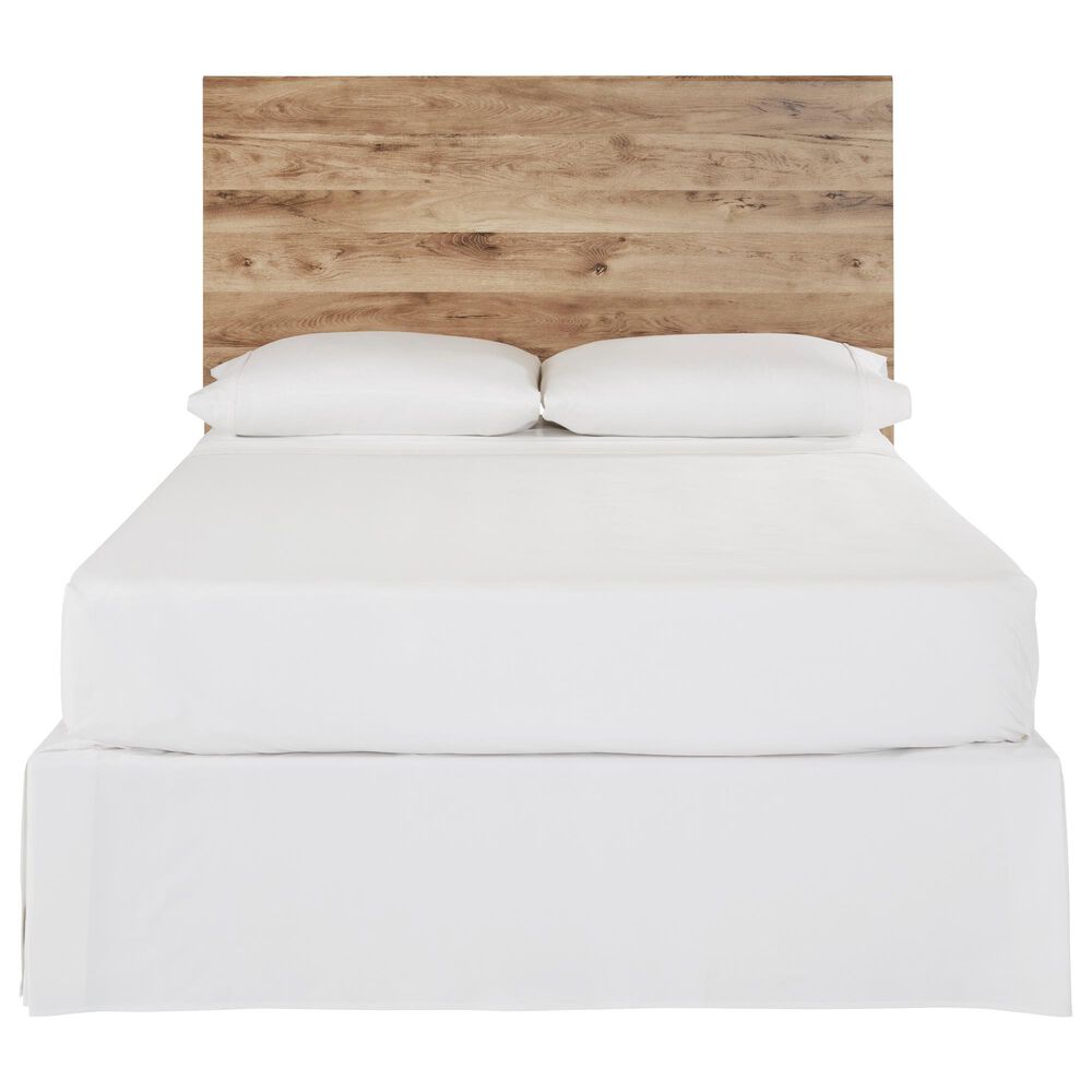 Ashley Hyanna Full Panel Headboard in Golden Rustic, , large