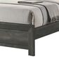 Crown Mark Valor Twin Panel Bed in Grey, , large
