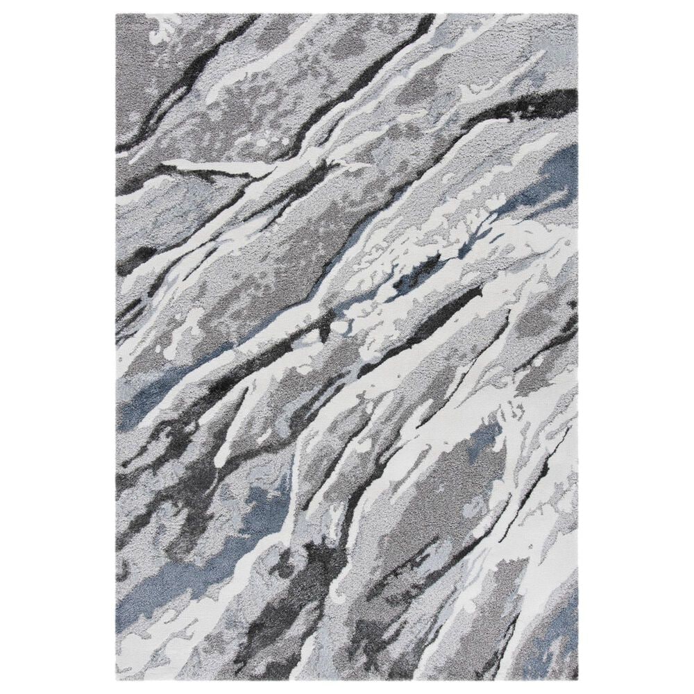 Safavieh Century CTY382F 4"5" x 6"5" Grey and Blue Area Rug, , large