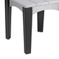 Amish Orchard Island End Table in Dove Gray and Black, , large