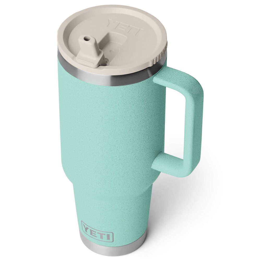 YETI Rambler 40 Oz Travel Straw Mug in Sea Stone, , large