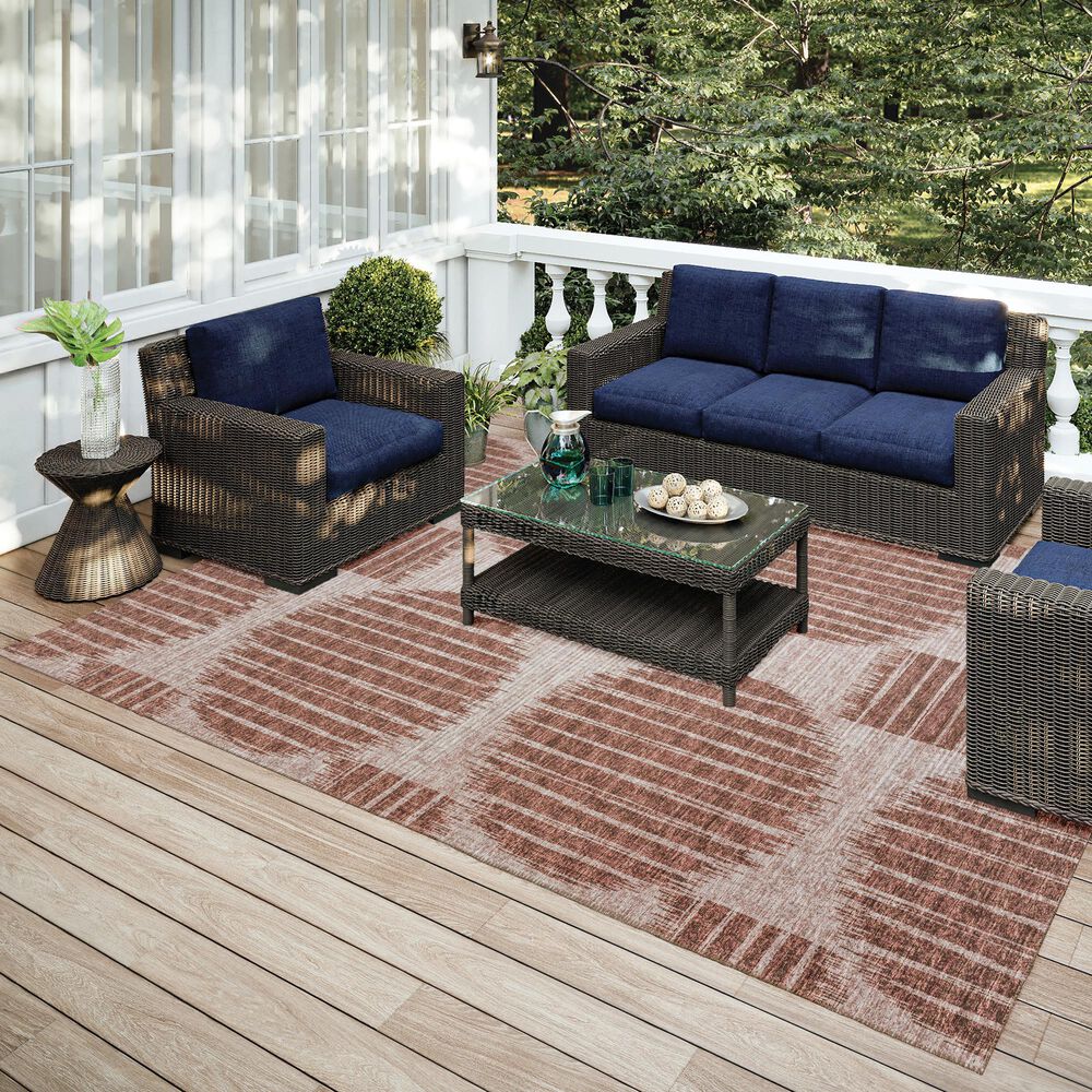 Dalyn Rug Company Sedona 6&#39; x 9&#39; Driftwood Indoor/Outdoor Area Rug, , large