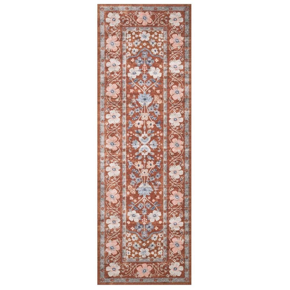 Rifle Paper Co. Palais PAL-02 2"3" x 3"9" Crimson Scatter Rug, , large