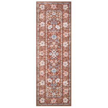 Rifle Paper Co. x Loloi Palais PAL-02 2"3" x 3"9" Crimson Scatter Rug, , large