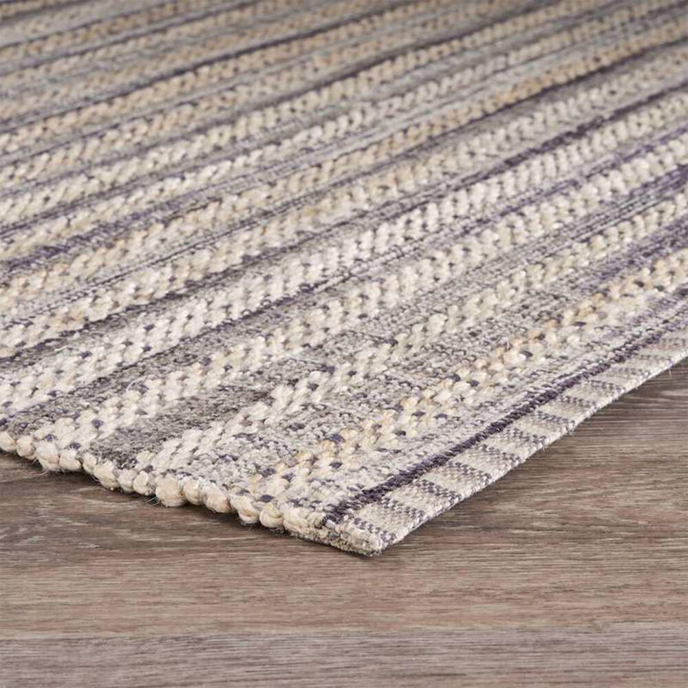 L&amp;R Resources Bleached Naturals 81435 7&#39;9&quot; x 9&#39;9&quot; Bleach and Gray Area Rug, , large