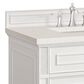 James Martin Vanities Lorelai 36" Single Vanity in Bright White with 3 cm Lime Delight Quartz Top, , large